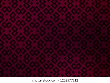 Dark Purple vector template with crystals, rectangles. Glitter abstract illustration with rectangular shapes. Smart design for your business advert.