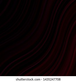 Dark Purple vector template with curves. Illustration in abstract style with gradient curved.  Pattern for ads, commercials.