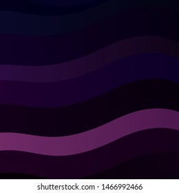 Dark Purple vector template with curves. Colorful illustration in circular style with lines. Pattern for websites, landing pages.