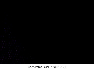 Dark Purple vector template with EUR, JPY, GBP. Abstract illustration with colored financial digital symbols. Best design for your ad, poster, banner of money.