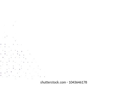Dark Purple vector template with isolated numerals. Colored mathematic signs with gradient on white background. The pattern can be used for ad, booklets, leaflets of education.