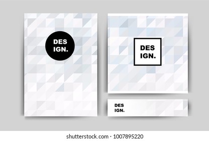 Dark Purple vector template for landing pages. Abstract booklet on colored background with gradient. Beautiful design for cover of notepads.