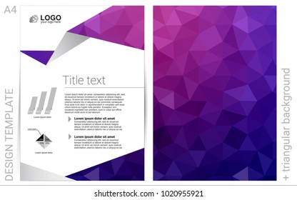 Dark Purple vector  template for landing pages. Blurred decorative design in abstract style with textbox. The pattern can be used for any ad, booklets.
