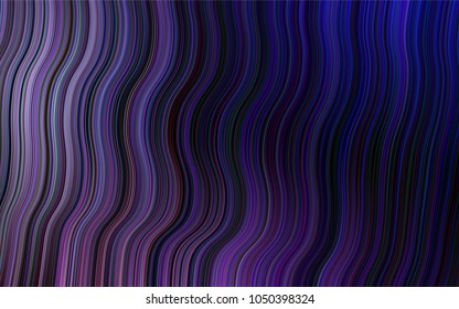 Dark Purple vector template with lava shapes. Brand-new colored illustration in marble style with gradient. New composition for your brand book.