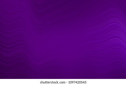 Dark Purple vector template with lava shapes. Shining crooked illustration in marble style. A completely new marble design for your business.