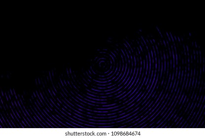 Dark Purple vector template with lava shapes. A completely new color illustration in marble style. The elegant pattern for brand book.