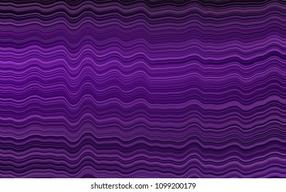 Dark Purple vector template with lava shapes. Creative illustration in halftone marble style with gradient. The elegant pattern for brand book.