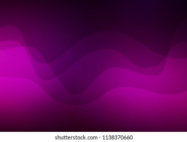 Dark Purple vector template with lava shapes. Colorful illustration in abstract marble style with gradient. Marble design for your web site.