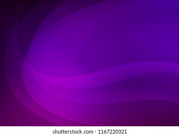 Dark Purple vector template with lava shapes. Geometric illustration in marble style with gradient.  Pattern for your business design.