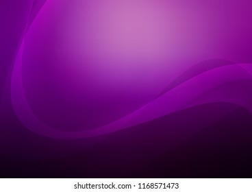 Dark Purple vector template with lava shapes. Modern gradient abstract illustration with bandy lines. Textured wave pattern for backgrounds.
