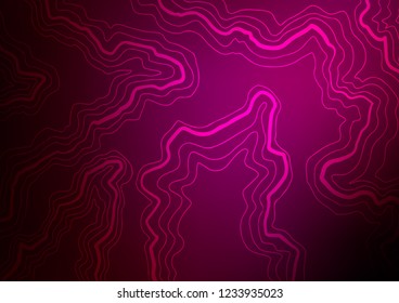 Dark Purple vector template with lava shapes. A completely new color illustration in marble style. Marble design for your web site.