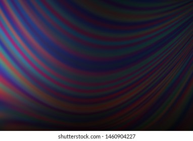 Dark Purple vector template with lava shapes. An elegant bright illustration with gradient. New composition for your brand book.