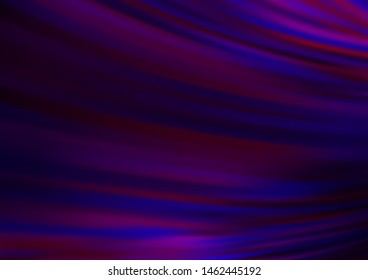Dark Purple vector template with lava shapes. A completely new color illustration in marble style. A completely new template for your business design.