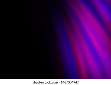 Dark Purple vector template with lava shapes. Creative geometric illustration in marble style with gradient. Pattern for your business design.