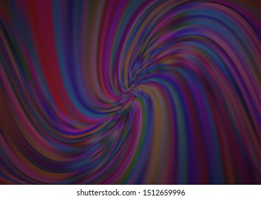 Dark Purple vector template with lava shapes. Creative illustration in halftone marble style with gradient. Marble design for your web site.