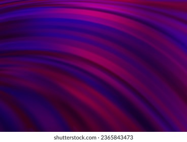Dark Purple vector template with lava shapes. Creative illustration in halftone marble style with gradient. The best blurred design for your business.