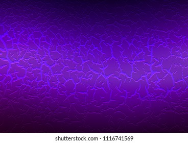 Dark Purple vector template with lines, ovals. A sample with blurred bubble shapes. The template for cell phone backgrounds.