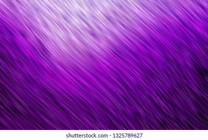 Dark Purple vector template with lines, ovals. Shining crooked illustration in marble style. The elegant pattern for brand book.