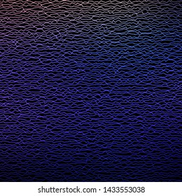 Dark Purple vector template with lines. Brand new colorful illustration with bent lines. Smart design for your promotions.