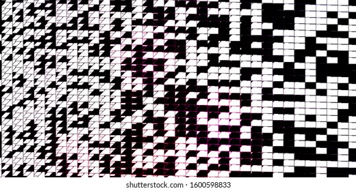 Dark Purple vector template with lines. Gradient abstract design in simple style with sharp lines. Template for your UI design.