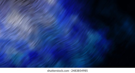 Dark Purple vector template with lines. Brand new colorful illustration with bent lines. Pattern for websites, landing pages.