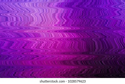 Dark Purple vector template with liquid shapes. Shining illustration, which consist of blurred lines, circles. Marble design for your web site.