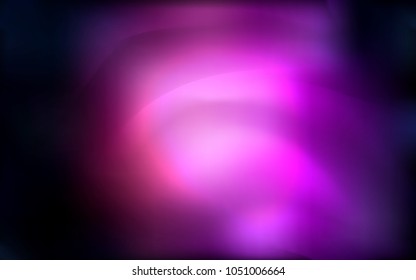 Dark Purple vector template with liquid shapes. Shining crooked illustration in marble style. Marble style for your business design.