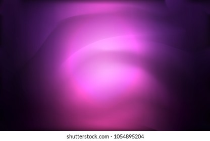 Dark Purple vector template with liquid shapes. Creative illustration in halftone marble style with gradient. A completely new memphis design for your business.