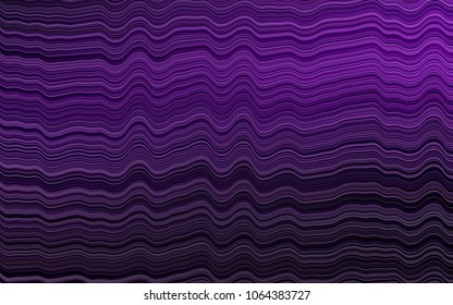 Dark Purple vector template with liquid shapes. Geometric illustration in marble style with gradient.  The elegant pattern for brand book.