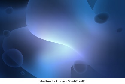 Dark Purple vector template with liquid shapes. Creative geometric illustration in memphis style with gradient. A completely new memphis design for your business.