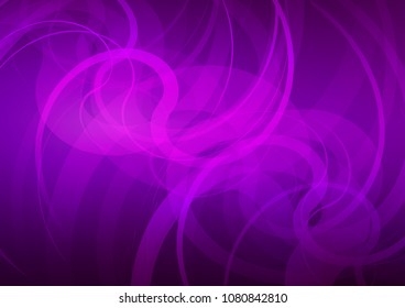 Dark Purple vector template with liquid shapes. Brand new colored illustration in marble style with gradient. Pattern for your business design.
