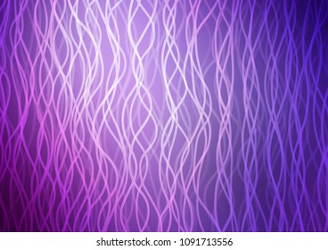 Dark Purple vector template with liquid shapes. A sample with blurred bubble shapes. Brand new design for your ads, poster, banner.