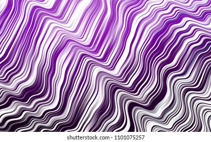 Dark Purple vector template with liquid shapes. A sample with blurred bubble shapes. The best blurred design for your business.