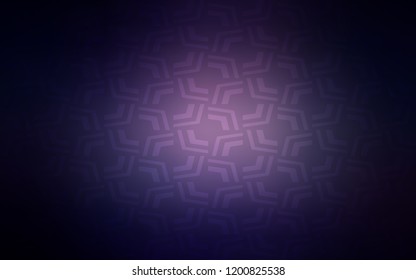 Dark Purple vector template with liquid shapes. Shining crooked illustration in marble style. Textured wave pattern for backgrounds.