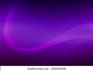 Dark Purple vector template with liquid shapes. A completely new color illustration in marble style. The best blurred design for your business.