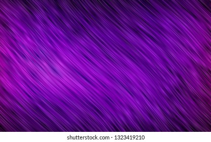 Dark Purple vector template with liquid shapes. An elegant bright illustration with gradient. Marble design for your web site.