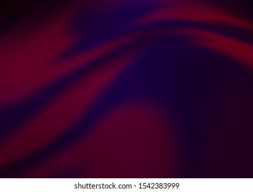 Dark Purple vector template with liquid shapes. Shining crooked illustration in marble style. Marble style for your business design.
