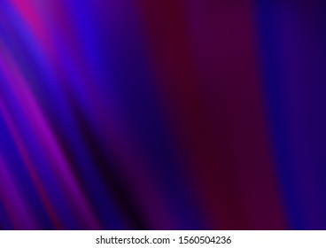 Dark Purple vector template with liquid shapes. Brand new colored illustration in marble style with gradient. The template for cell phone backgrounds.