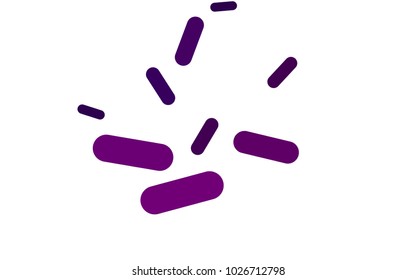 Dark Purple vector template with repeated sticks. Blurred decorative design in simple style with lines. The pattern can be used for websites.