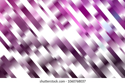 Dark Purple vector template with repeated sticks. Decorative shining illustration with lines on abstract template. The pattern can be used for websites.
