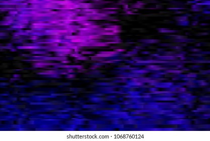Dark Purple vector template with repeated sticks. Lines on blurred abstract background with gradient. The pattern can be used for websites.