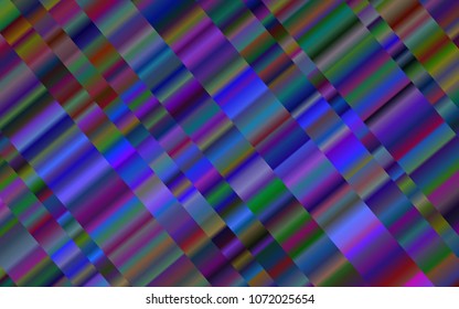 Dark Purple vector template with repeated sticks. Decorative shining illustration with lines on abstract template. The pattern can be used for websites.