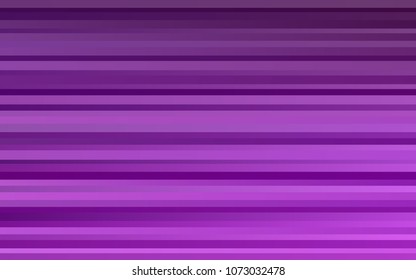 Dark Purple vector template with repeated sticks. Lines on blurred abstract background with gradient. The template can be used as a background.