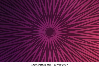 Dark Purple vector template with repeated sticks. Glitter abstract illustration with colored sticks. Best design for your ad, poster, banner.