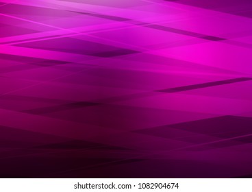 Dark Purple vector template with repeated sticks. Shining colored illustration with narrow lines. The pattern can be used for websites.