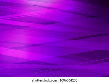 Dark Purple vector template with repeated sticks. Blurred decorative design in simple style with lines. Best design for your ad, poster, banner.