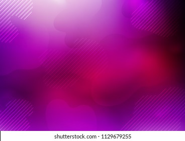 Dark Purple vector template with repeated sticks. Blurred decorative design in simple style with lines. Best design for your ad, poster, banner.