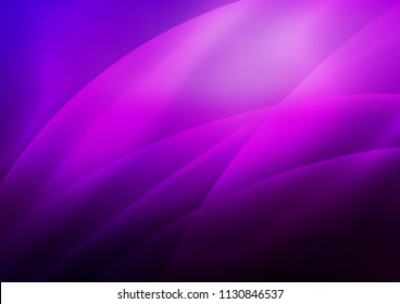 Dark Purple vector template with repeated sticks. Lines on blurred abstract background with gradient. The template can be used as a background.
