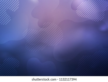 Dark Purple vector template with repeated sticks. Decorative shining illustration with lines on abstract template. Best design for your ad, poster, banner.