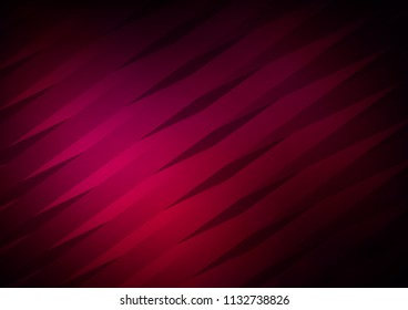Dark Purple vector template with repeated sticks. Lines on blurred abstract background with gradient. Best design for your ad, poster, banner.